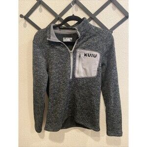 Kuiu Jacket Mens Size S Gray High Loft Sweater Fleece Base Camp Outdoor *Read